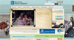 Desktop Screenshot of kernhomeless.com